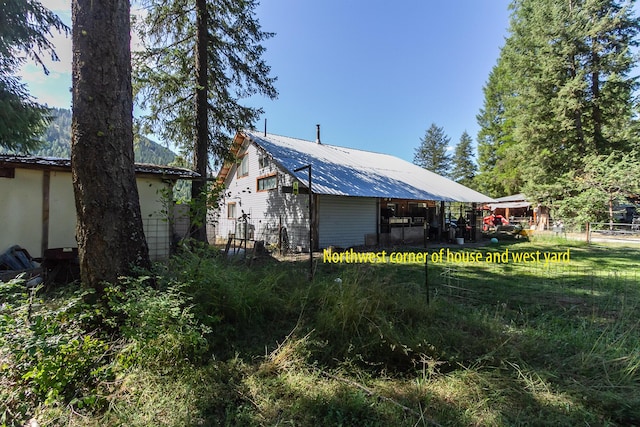 view of rear view of house