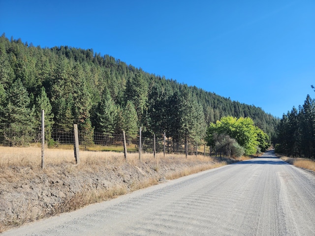 1612 Rickey Canyon Rd, Kettle Falls, WA 99141 - view of street featuring a wooded view