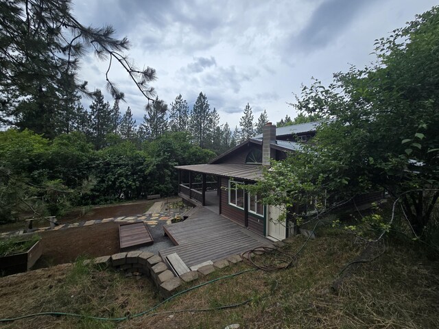 1612 Rickey Canyon Rd, Kettle Falls, WA 99141 - view of road with a view of trees