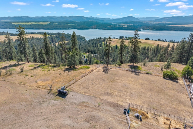 3305 Bradeen Rd, Rice, WA 99167 - aerial view of a water and mountain view