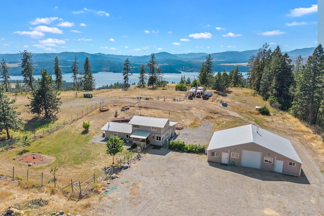 3305 Bradeen Rd, Rice, WA 99167 - overview of rural landscape with a mountain backdrop