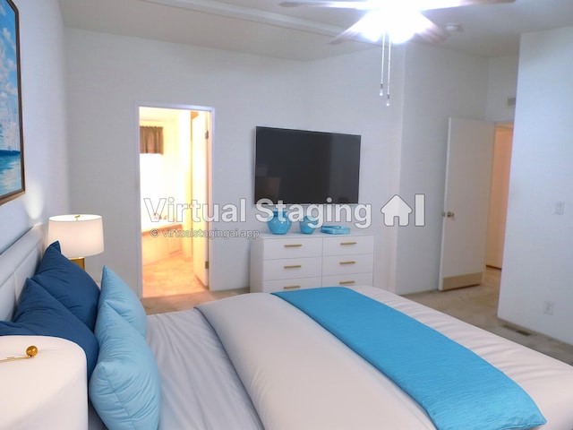 17 Crestview Dr, Kettle Falls, WA 99141 - bedroom with light colored carpet and ensuite bath