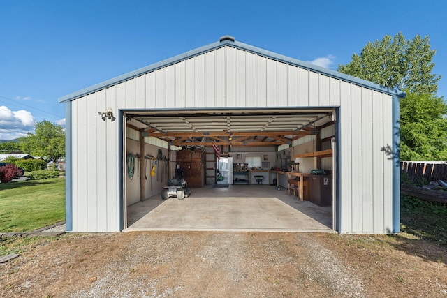 505 W Court Ave, Chewelah, WA 99109 - view of detached garage