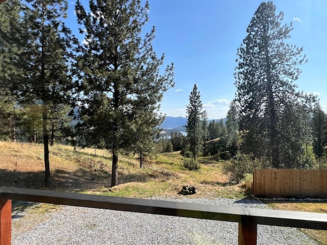 3705 Hope Way, Kettle Falls, WA 99141 - view of yard featuring a mountain view