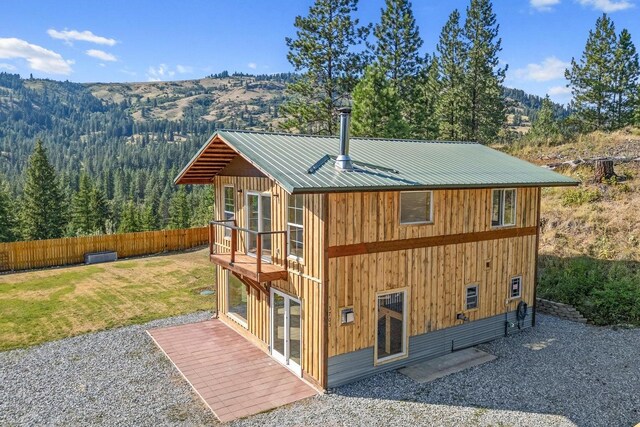 3705 Hope Way, Kettle Falls, WA 99141 - view of outdoor structure with a forest view and a mountain view