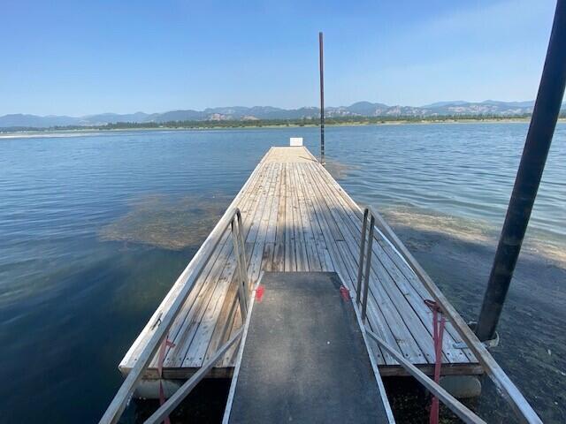 158 Teal Rd, Usk, WA 99180 - dock with a water and mountain view
