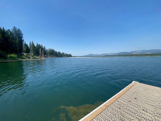 158 Teal Rd, Usk, WA 99180 - water view with a mountain backdrop
