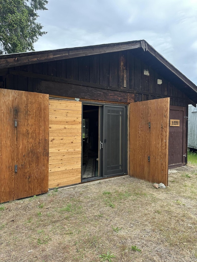 view of rear view of house
