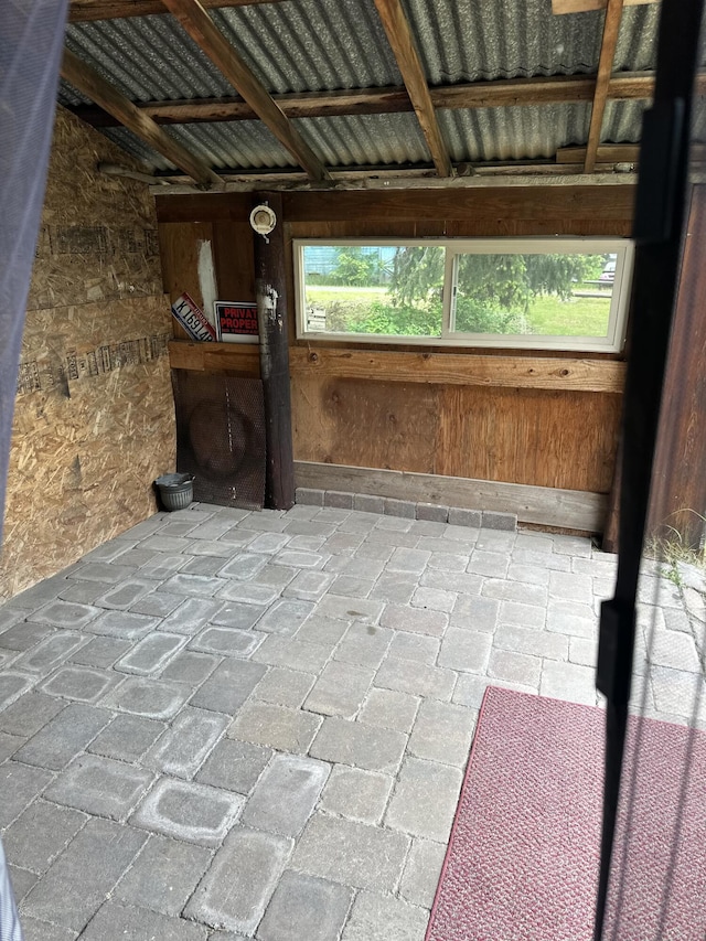 view of horse barn