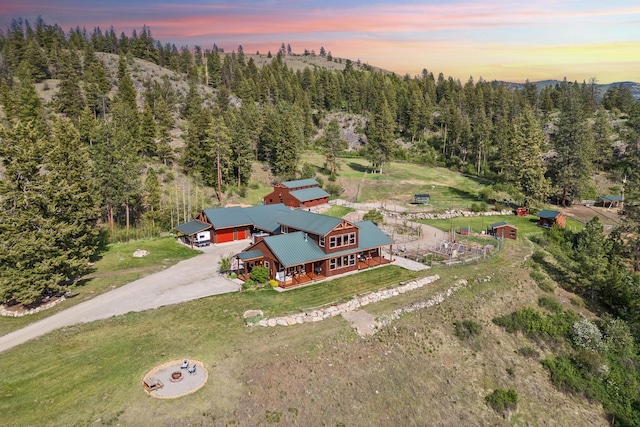 40 Happy Jack Rd, Curlew, WA 99118 - view of subject property featuring a heavily wooded area