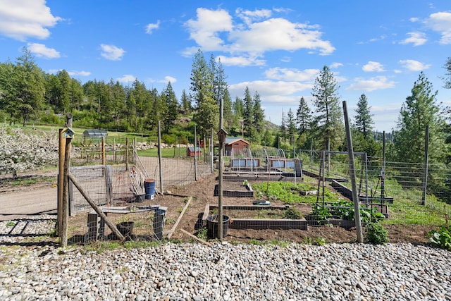 40 Happy Jack Rd, Curlew, WA 99118 - view of playground featuring a garden and fence