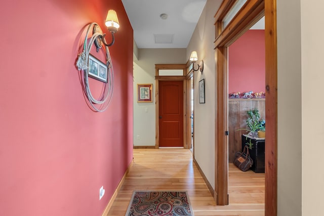 40 Happy Jack Rd, Curlew, WA 99118 - hallway with light wood finished floors and baseboards