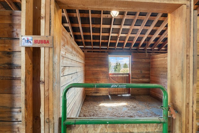 40 Happy Jack Rd, Curlew, WA 99118 - miscellaneous room with wooden walls