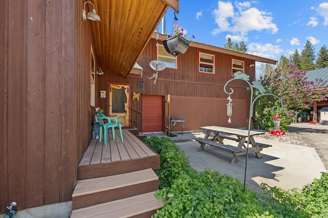 40 Happy Jack Rd, Curlew, WA 99118 - deck featuring a patio and outdoor dining area