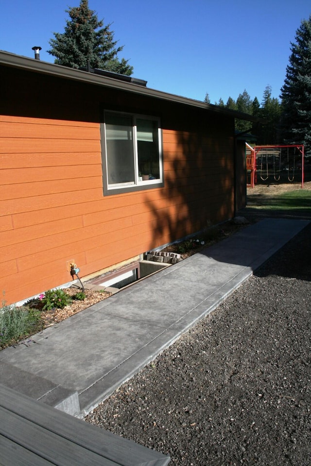 4738 Price Rd, Clayton, WA 99110 - view of side of home with a playground