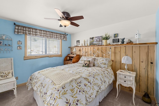 717 Conrad Hill Way, Colville, WA 99114 - bedroom featuring carpet flooring, ceiling fan, and baseboards