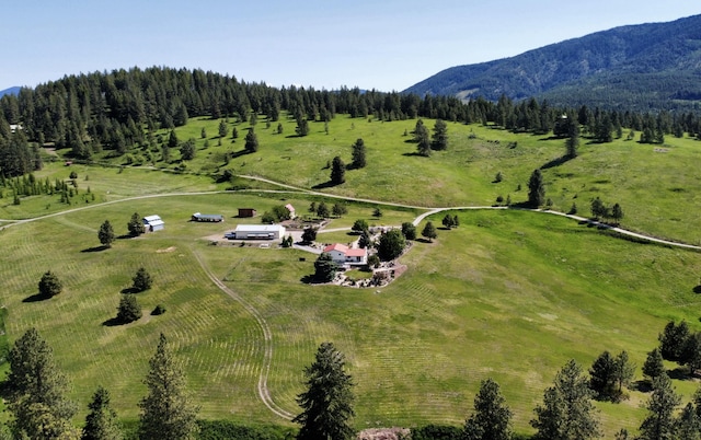 717 Conrad Hill Way, Colville, WA 99114 - overview of rural landscape with a mountainous background and a forest