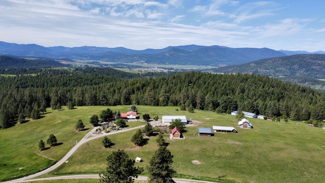 717 Conrad Hill Way, Colville, WA 99114 - bird's eye view of a forest and mountains