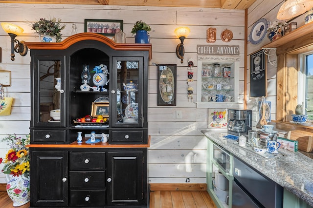 717 Conrad Hill Way, Colville, WA 99114 - bar featuring wood walls and wood finished floors