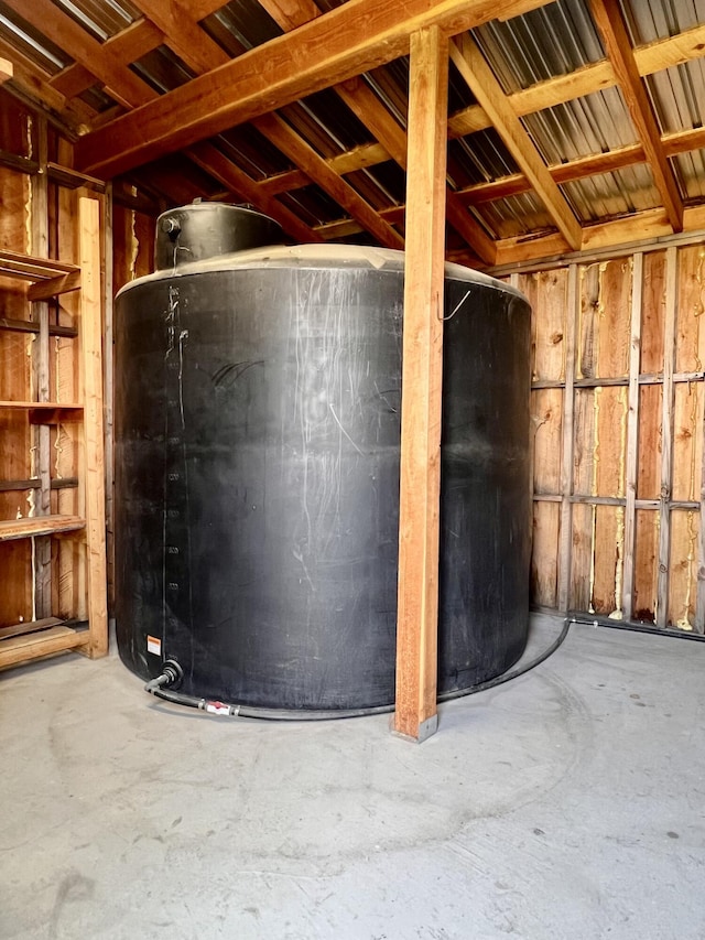 717 Conrad Hill Way, Colville, WA 99114 - miscellaneous room with unfinished concrete floors