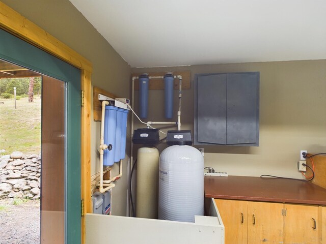 view of utility room