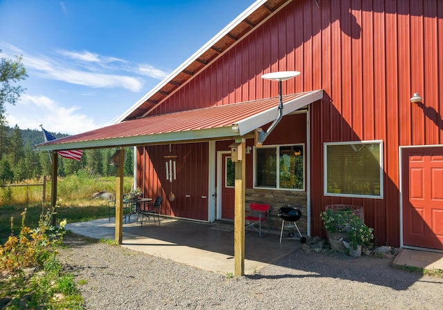 1239 Kewa Meteor Rd, Inchelium, WA 99138 - back of property featuring a patio and a metal roof