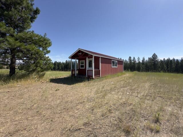 1239 Kewa Meteor Rd, Inchelium, WA 99138 - view of side of home featuring an outbuilding