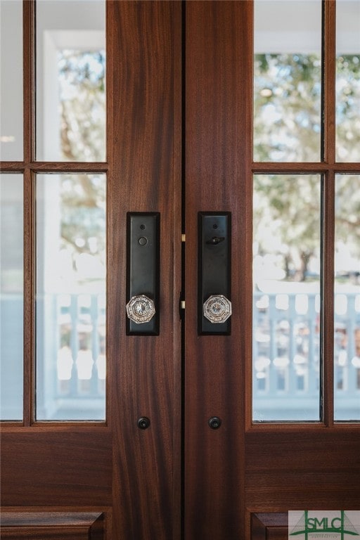 view of room details