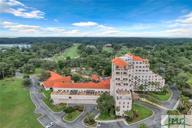 view of birds eye view of property