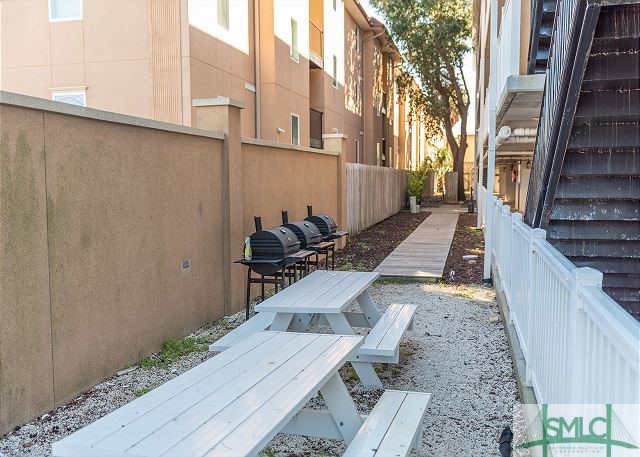 exterior space with fence