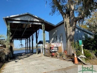 view of vehicle parking