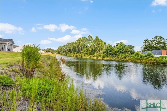 property view of water