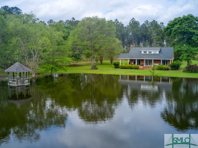 property view of water