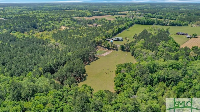 view of aerial view