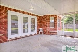 view of patio / terrace with french doors