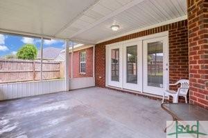 view of patio / terrace with french doors