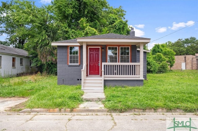 view of bungalow-style home