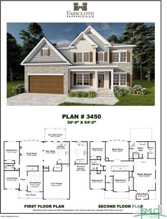 12 Cottonfield Dr, Guyton, GA 31312 - view of room layout