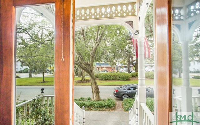 view of doorway