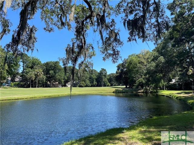 property view of water