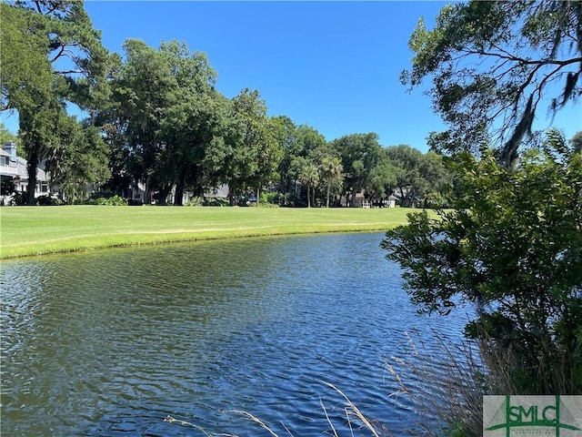 view of water feature