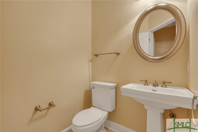 bathroom with toilet