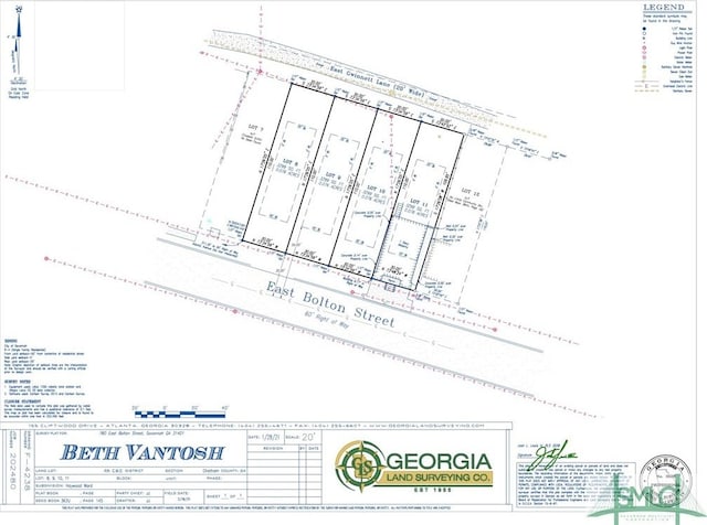 758 E Bolton St, Savannah GA, 31401 land for sale