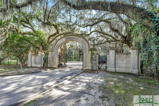 view of gate