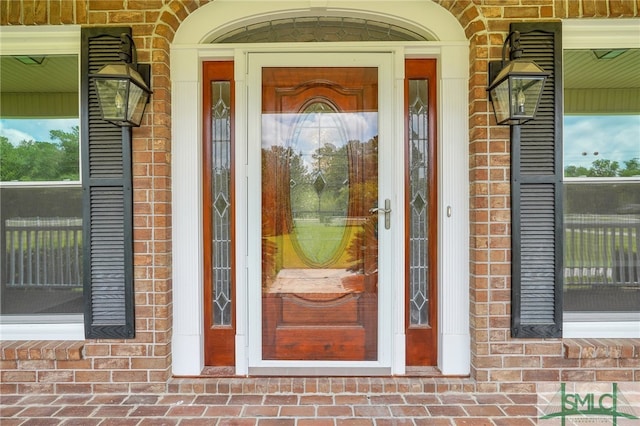 view of property entrance