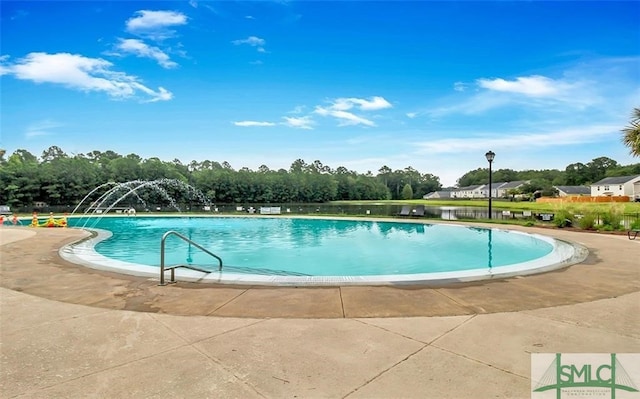 view of community pool