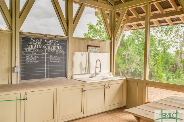 1654 Dublin Dr, Richmond Hill, GA 31324 - interior space with a sink