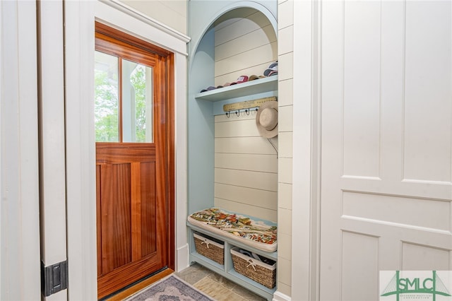 view of mudroom