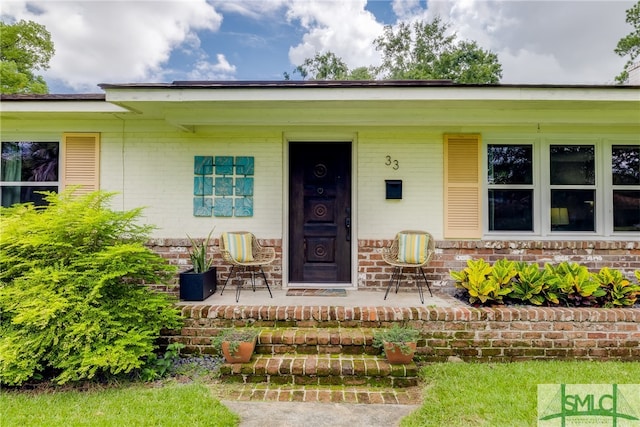 view of entrance to property