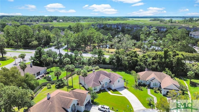 birds eye view of property featuring a residential view